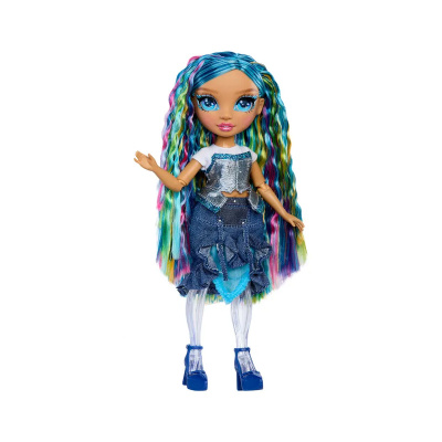 Кукла Шиммерс Скайлер голубая с аксессуарами RAINBOW 68382 1